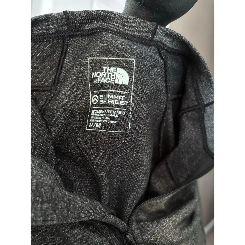 The North Face Summit Series 1/2 Zip Pullover Women's Medium Charcoal Gray - Picture 2 of 7